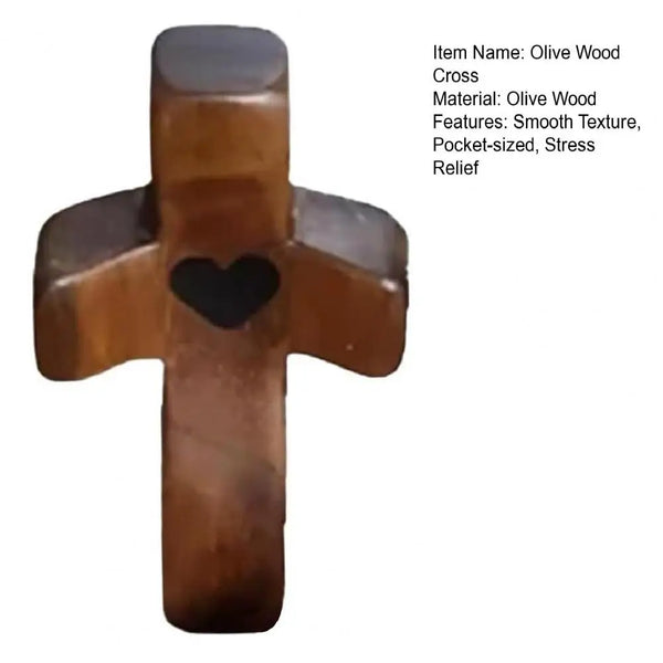 Pocket Peace Olive Cross