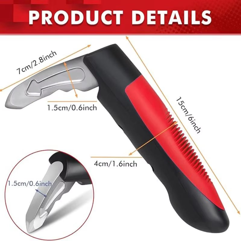 NINEMAX Car Door Assist Handles for Elderly People Portable Multifunctional Seat Belt Cutter Elderly Specific Window Breaker