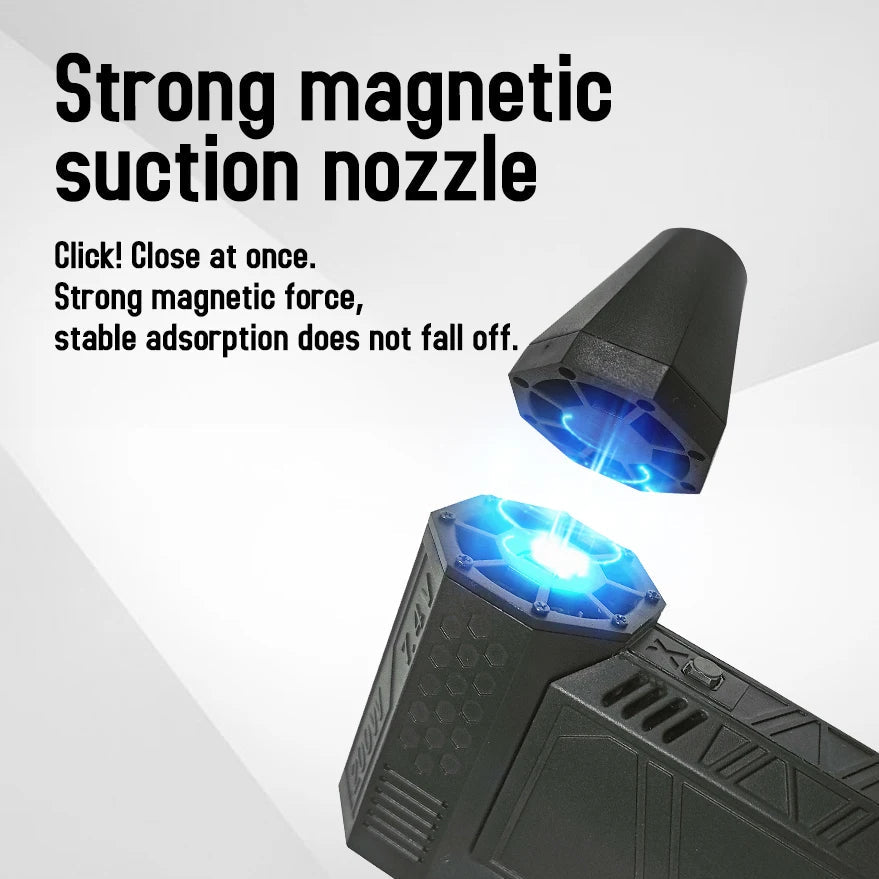 130000RPM Turbofan High Power Jet Fan Brushless Motor Variable Speed Dust Blower Cleaning Tool Air Duster Handheld Air Blower